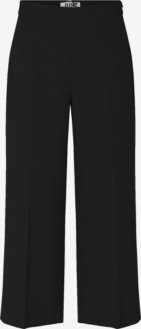 JUST FEMALE Regular Pleated Pants 'Watson' in Black: front