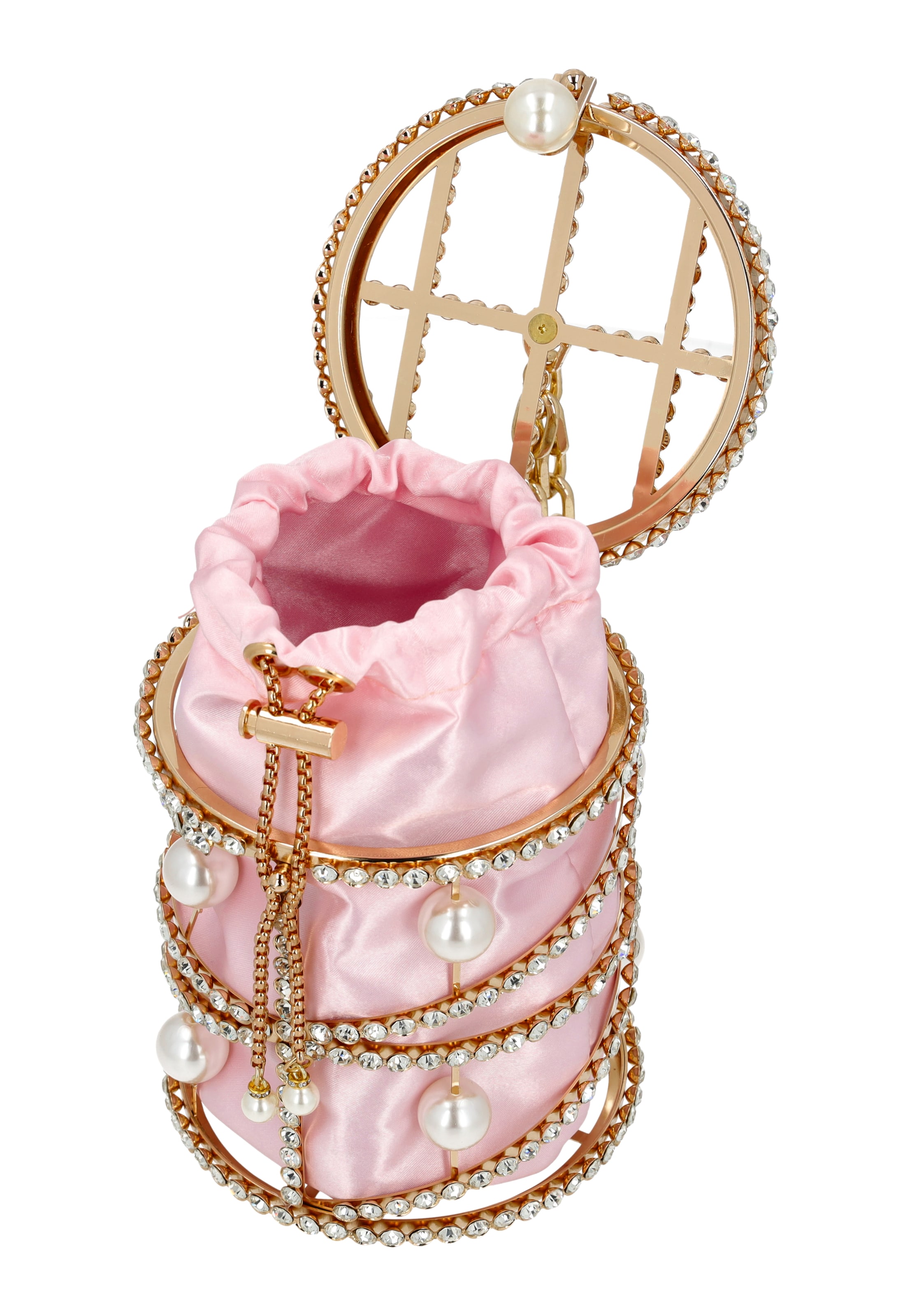 faina - Bolso de noche en rosa