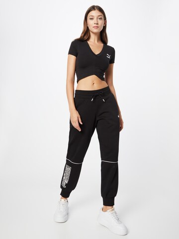 PUMA Tapered Workout Pants in Black