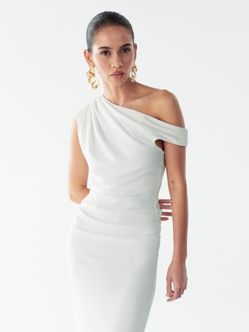 Robe de soirée 'RAYE' St MRLO en blanc