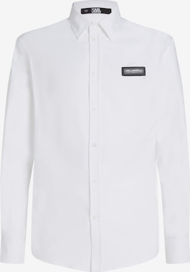 Karl Lagerfeld Poslovna košulja u crna / bijela, Pregled proizvoda