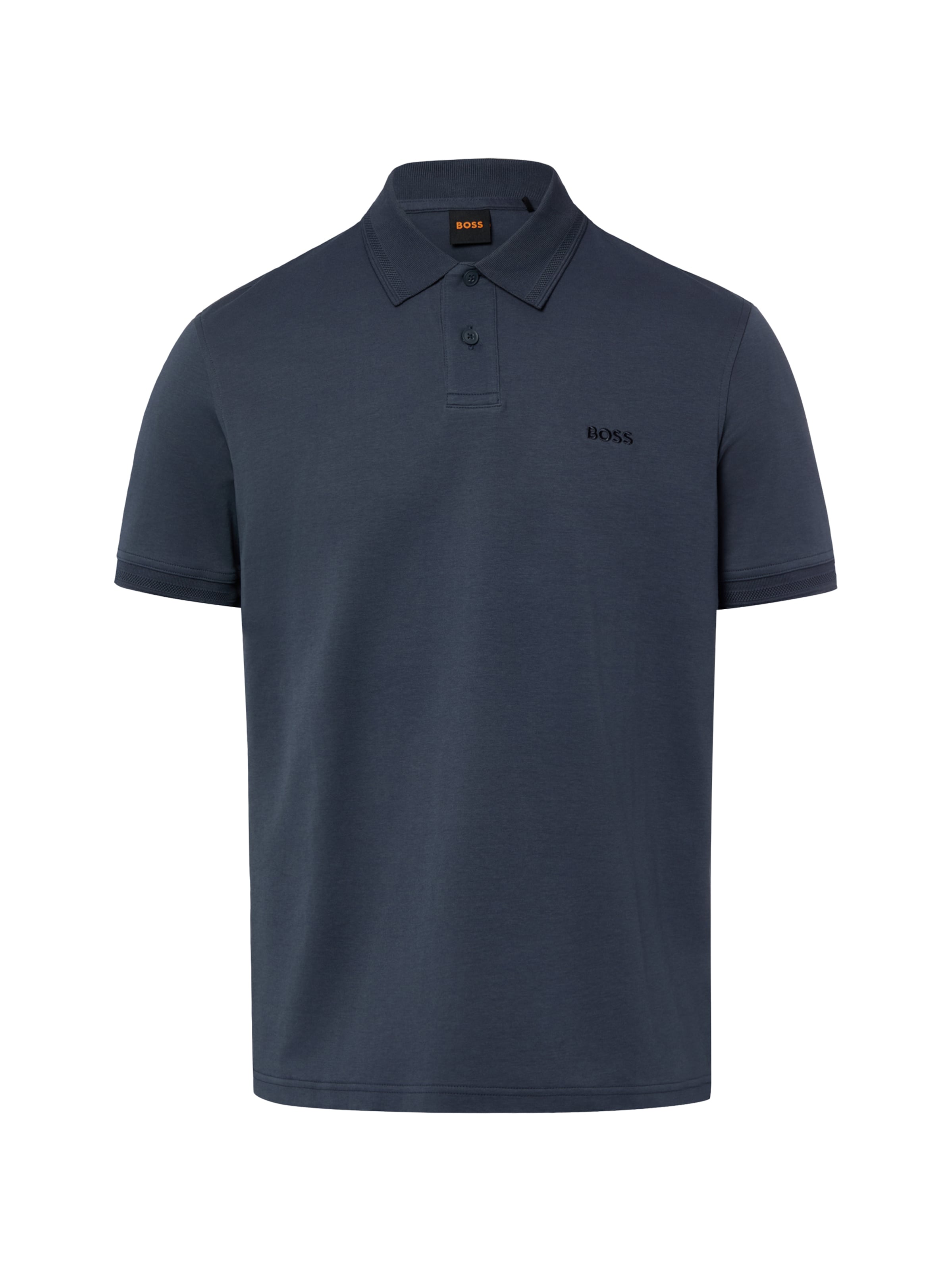 BOSS Shirt in Blauw: voorkant