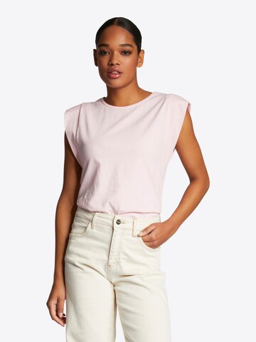 T-shirt Rich & Royal en rose : devant