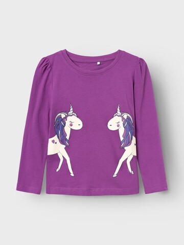 NAME IT Shirt 'ROSELIN' in Purple