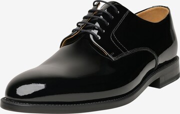 Henry Stevens Lace-Up Shoes 'Marshall PD' in Black: front