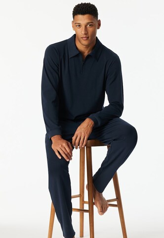 SCHIESSER Sweatshirt in Blauw