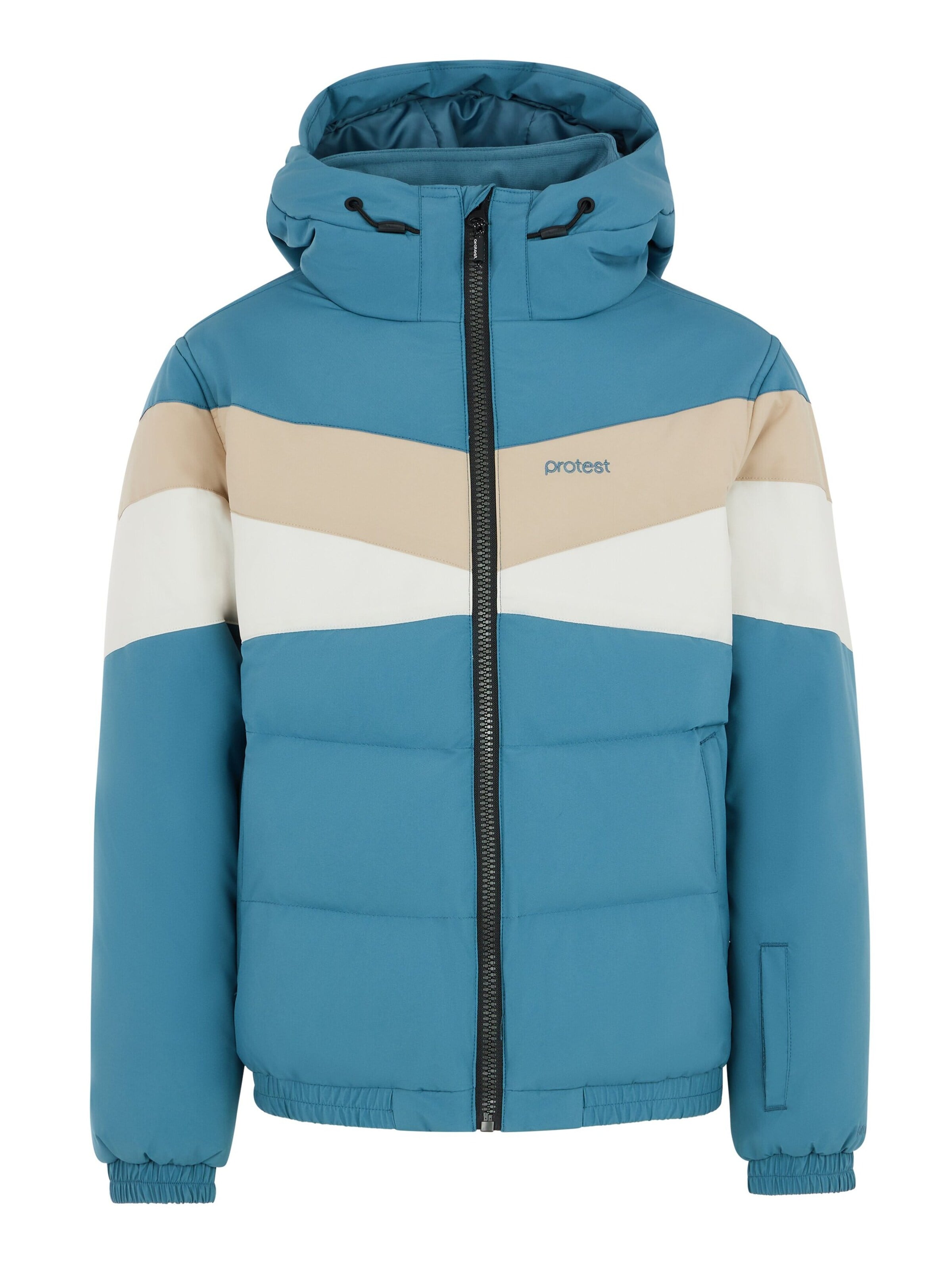 PROTEST Athletic Jacket 'PRTSISKIN JR' in Blue: front