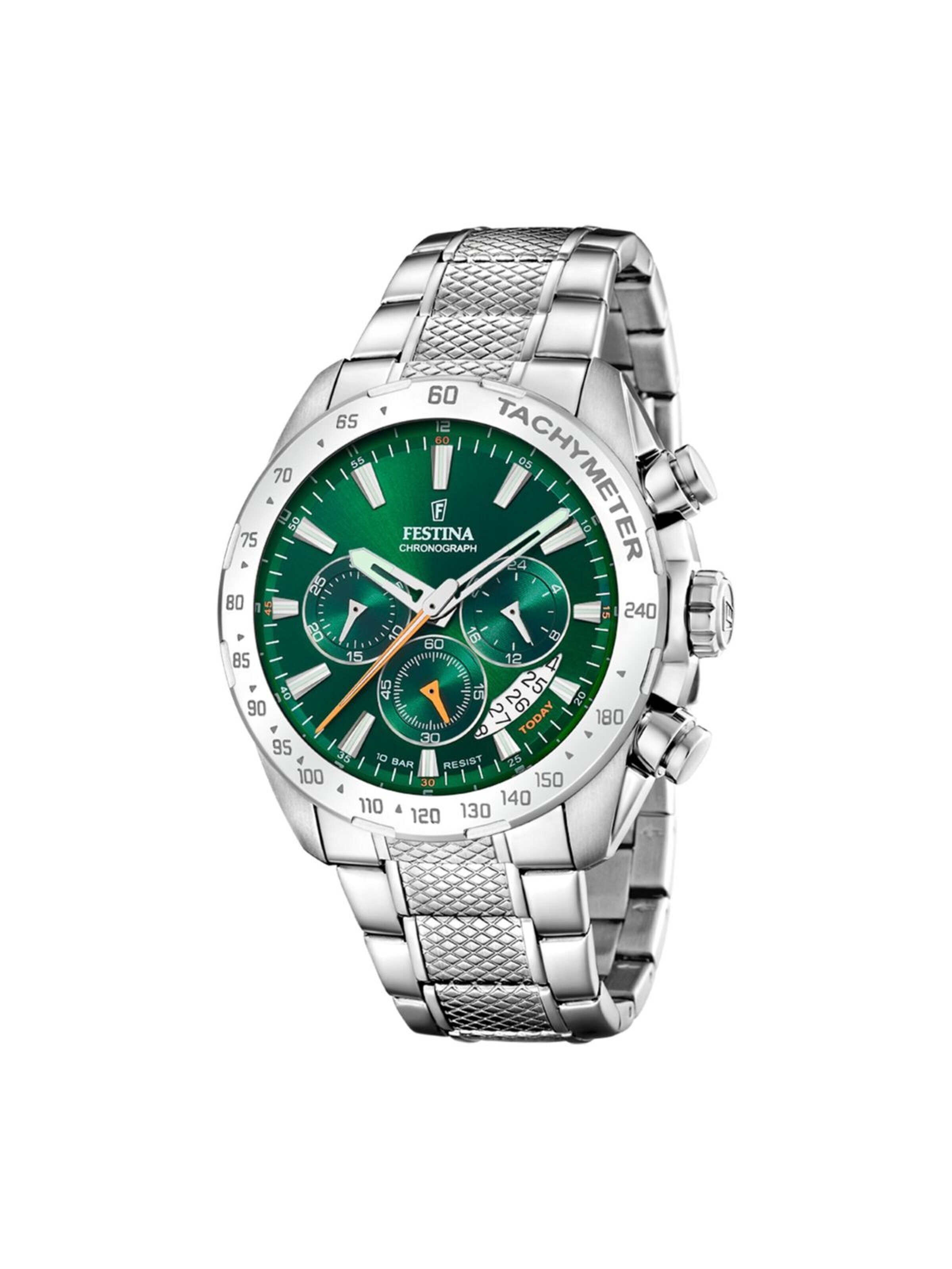 Montre à affichage analogique 'Timeless' FESTINA en vert : devant