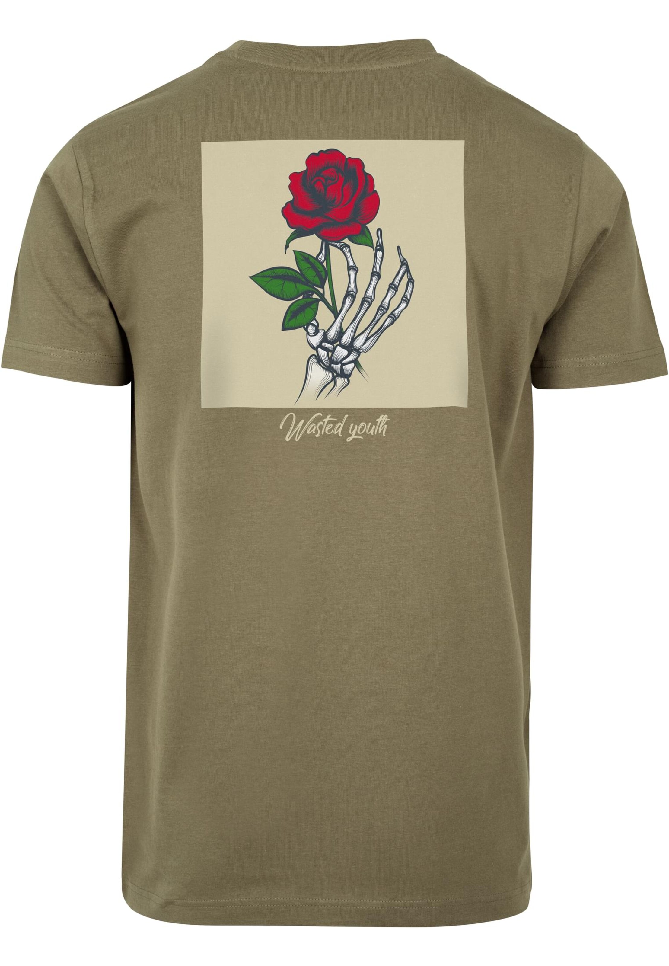 Maglietta 'Wasted Youth' di MT Men in verde