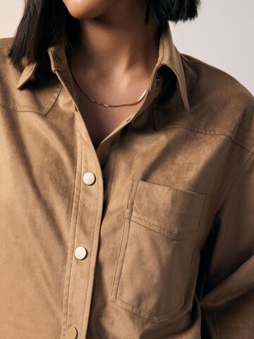 Next Blus i brun