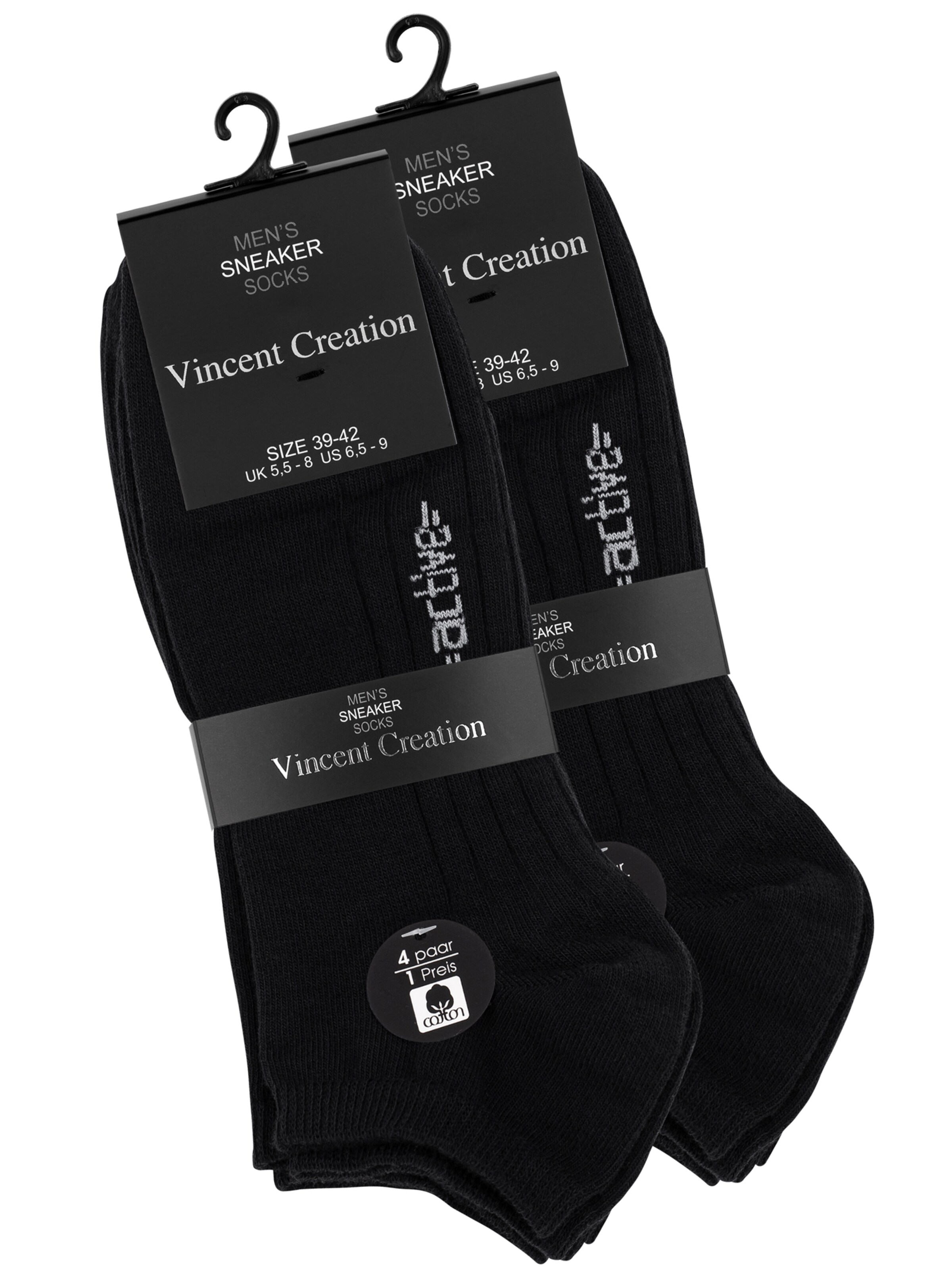 Vincent Creation Sokken in Zwart