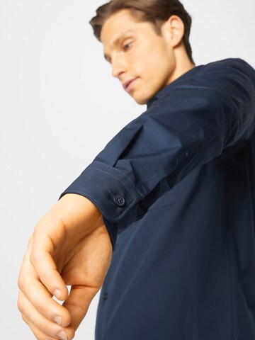 mėlyna BOSS Standartinis modelis Marškiniai 'Niceto'