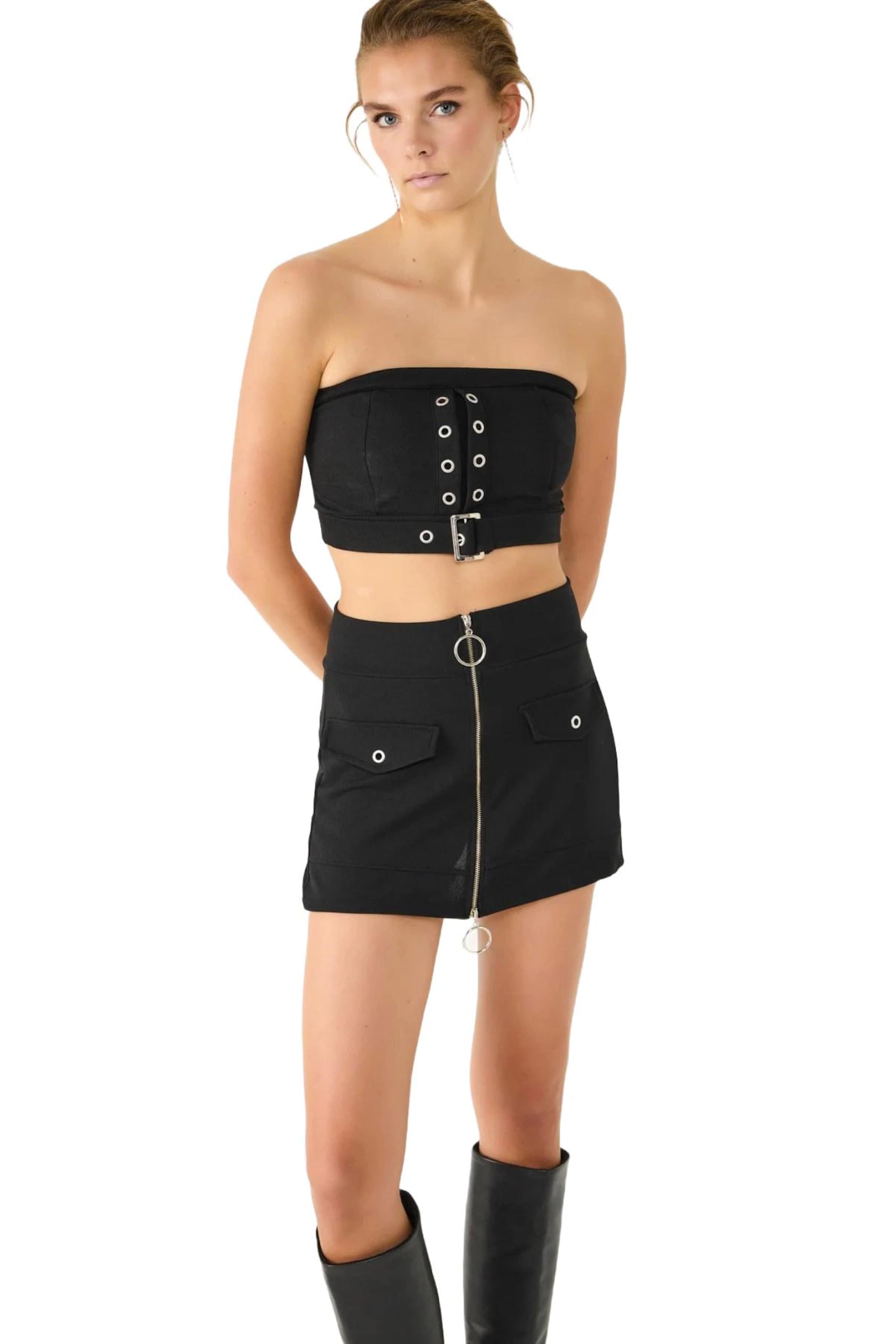 Costume No Matter What en noir : devant