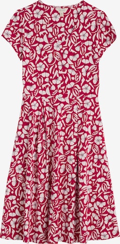 Seasalt Cornwall Jurk 'Pier View' in Rood: voorkant