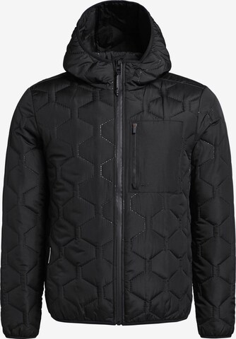 khujo Between-Season Jacket 'True' in Black: front