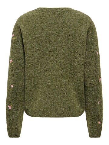 ONLY Pullover 'SHINE' in Grün