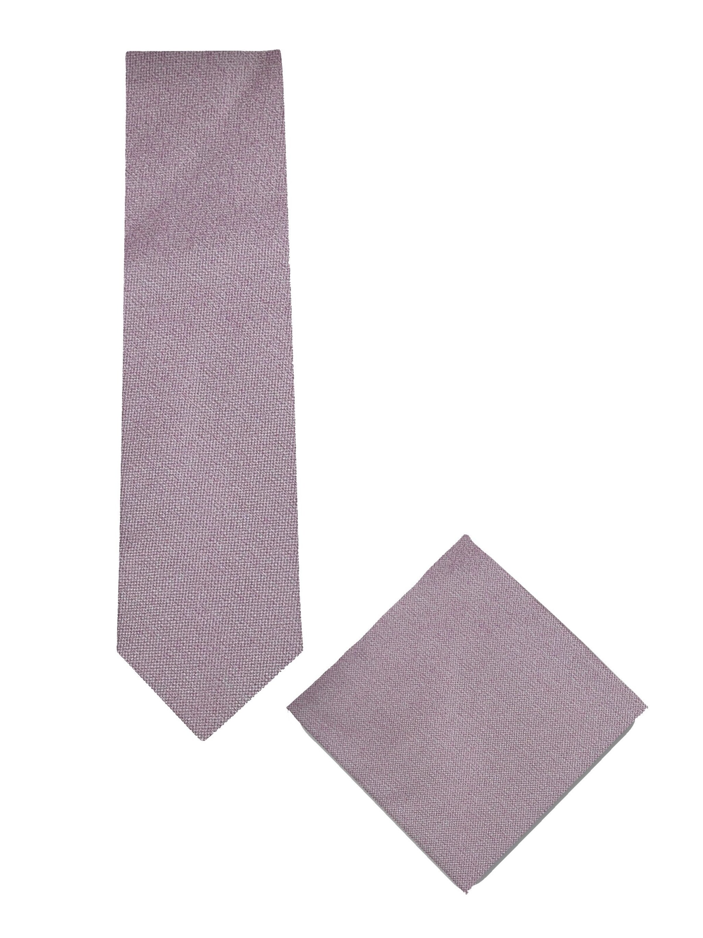 Real Guys Tie in Pink: front