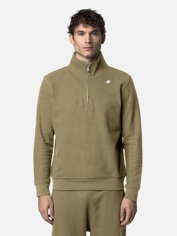 K-Way Pullover 'K-WAY FINNICK HEAVY FLEECE Maglieria'‌‌‌‌‌‌‌‌ in Grün
