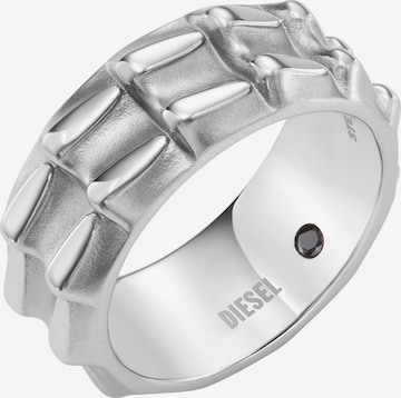 DIESEL Ring in Silber