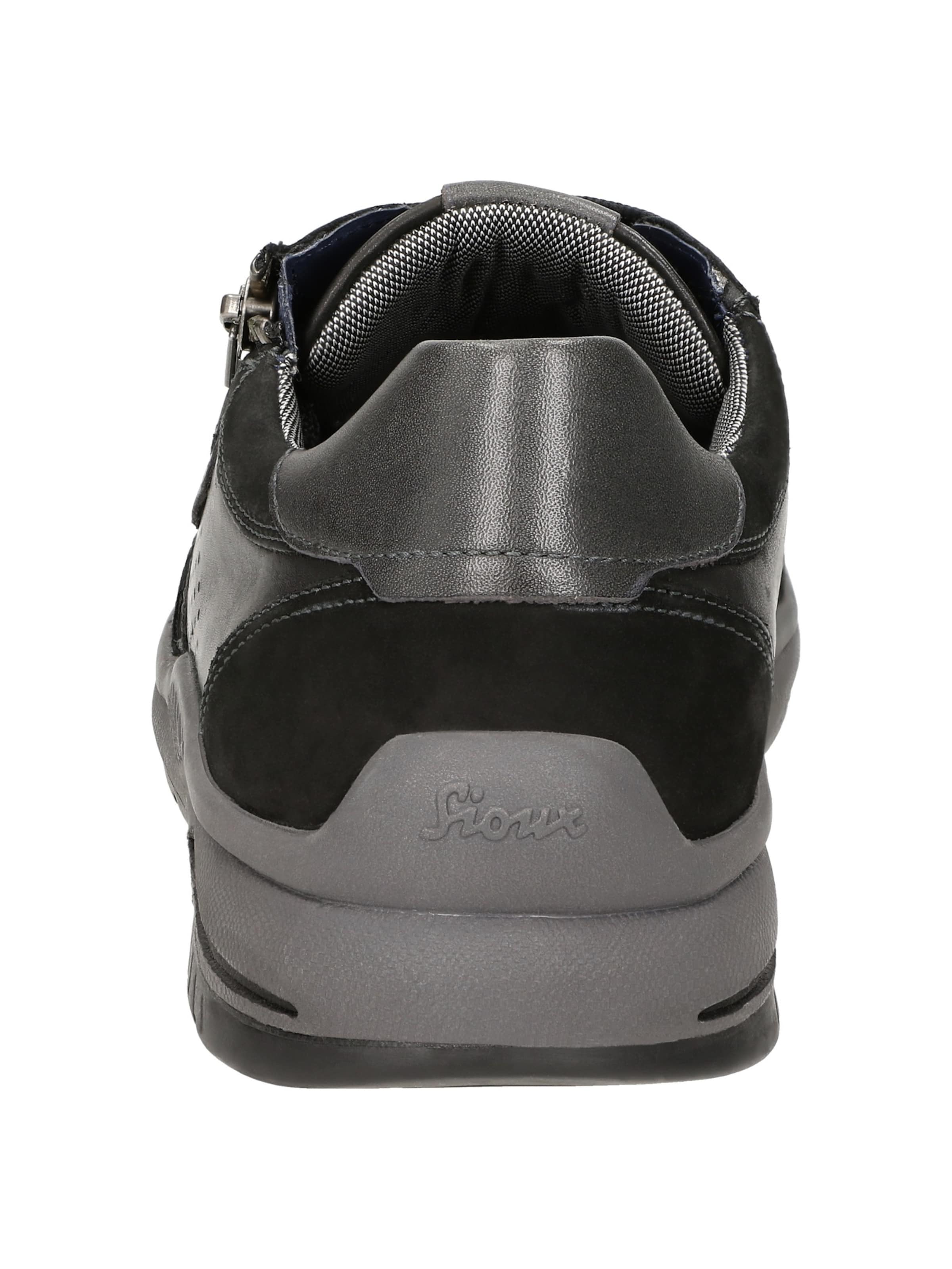 SIOUX Sneaker in Schwarz