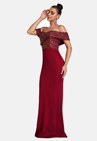 Moda Minx Abendkleid 'Juliana' in Rot