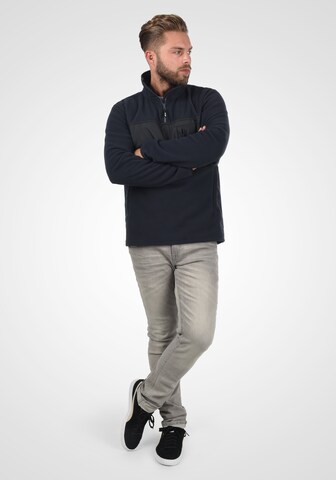 INDICODE JEANS Fleece jas 'Boggy' in Blauw