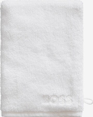 BOSS Home Washcloth 'PLAIN' in White