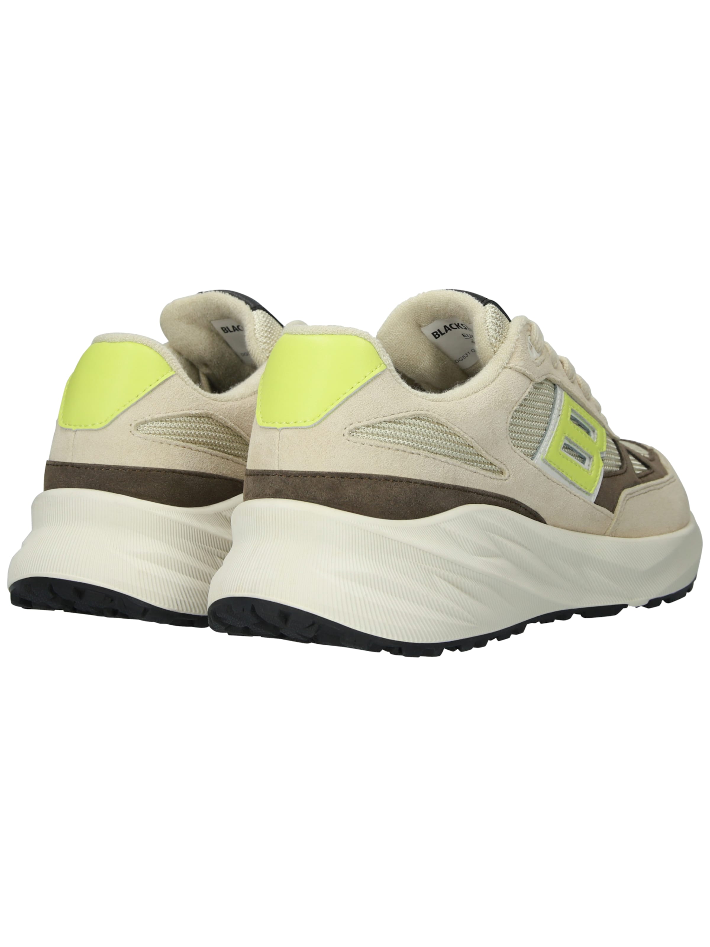 BLACKSTONE Sneaker 'Flint Moss' in Beige