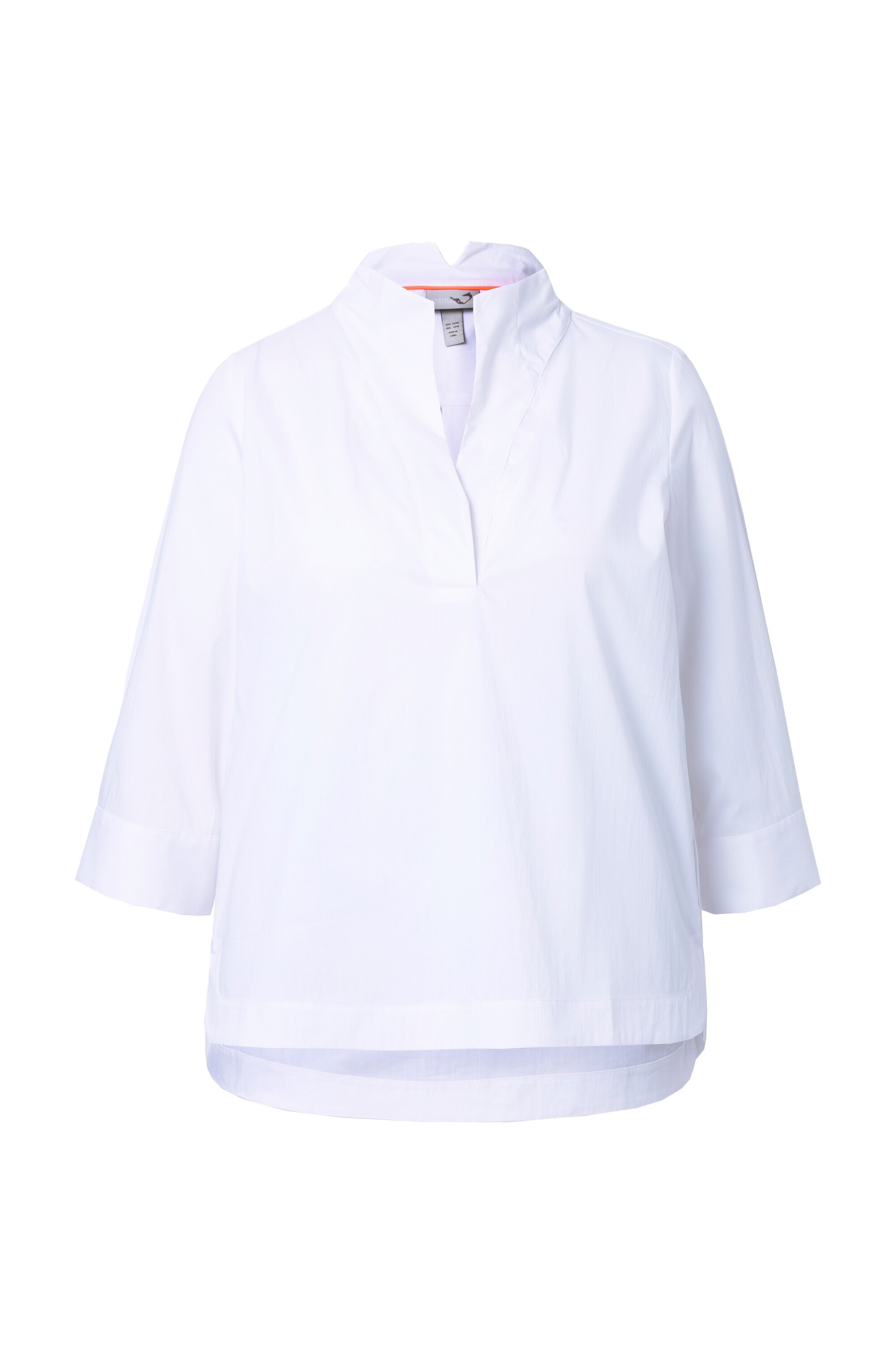 Ulla Popken Bluse in Weiß: Vorderseite