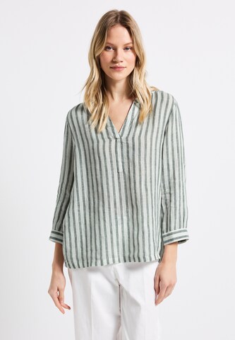 STREET ONE Blouse in Green: front