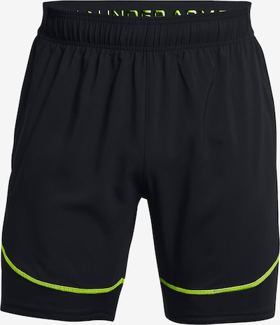 UNDER ARMOUR Sportbroek 'Challenger Pro' in de kleur Lichtgroen / Zwart, Productweergave