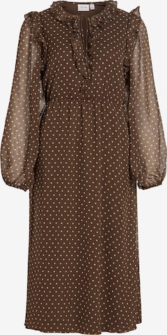 VILA - Vestido 'VIHARLEY' en marrón: frente