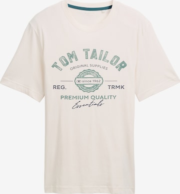 TOM TAILORMajica - bijela boja: prednji dio