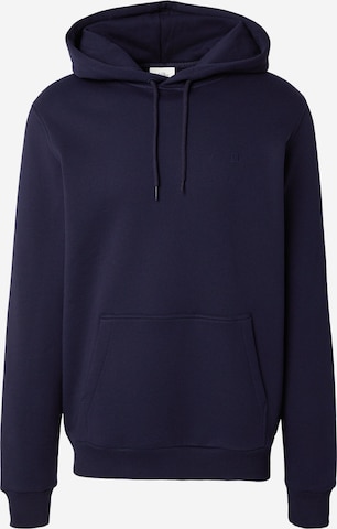 Les Deux - Sudadera 'Norregaard Tonal' en azul: frente