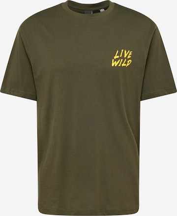 T-Shirt 'KEANE' Only & Sons en vert : devant