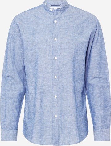 Chemise SELECTED HOMME en bleu : devant