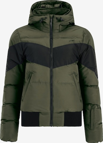 PROTEST Sportjacke 'PRTJilly' in Grün: Vorderseite