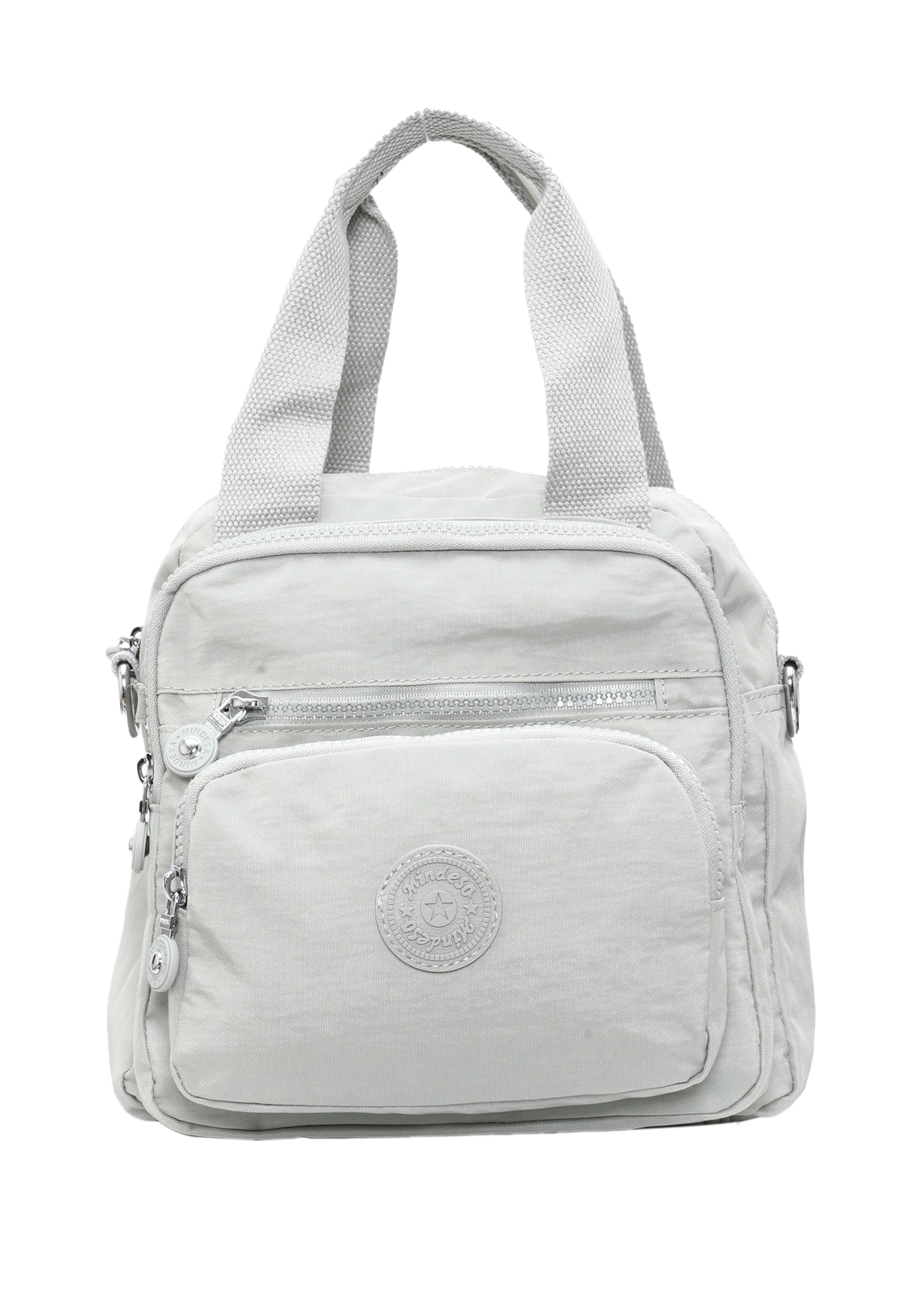 Poșete de la Mindesa pe gri: față