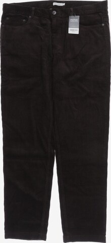 hessnatur Pants in 38 in Brown: front