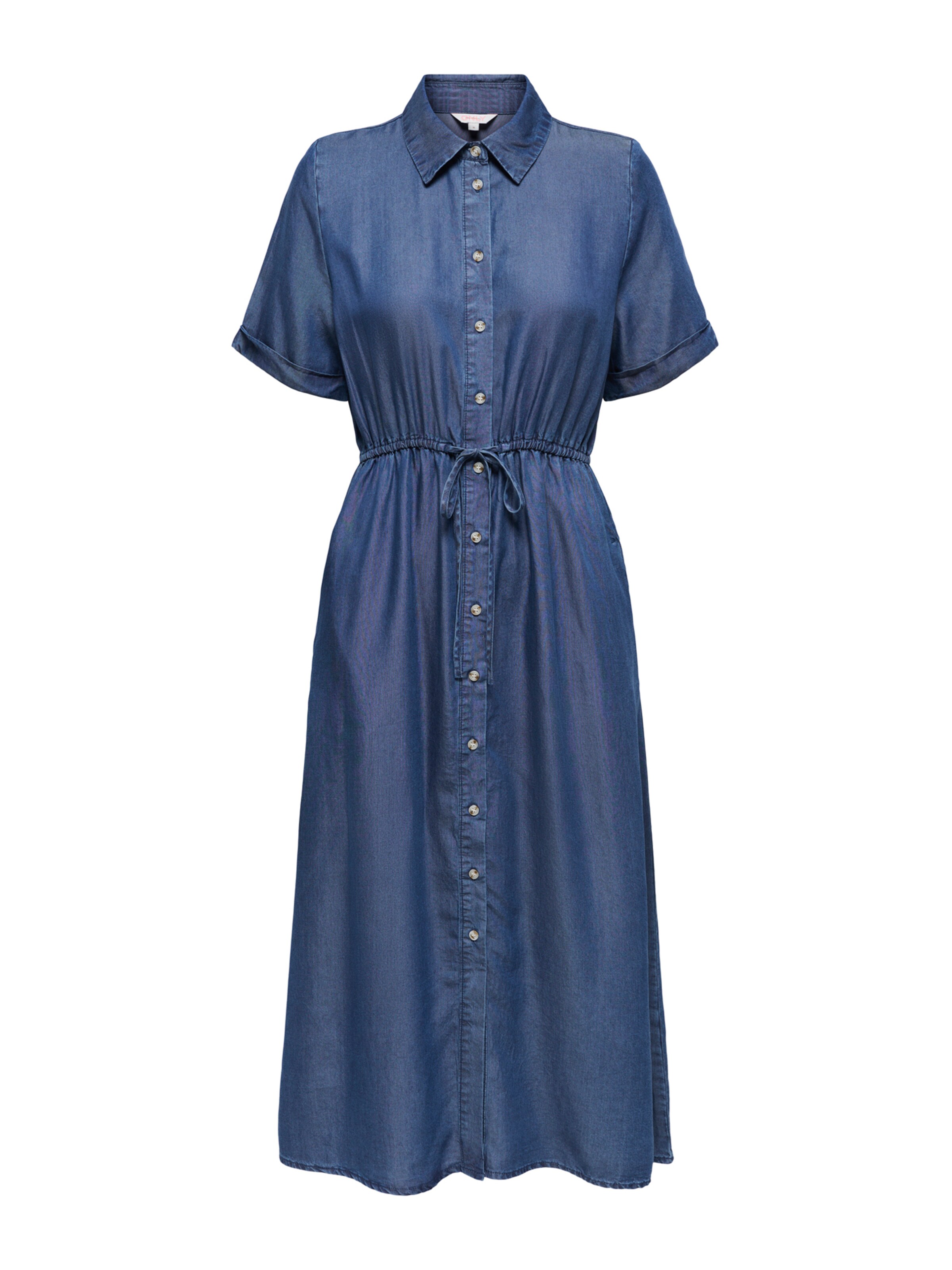 ONLY - Vestidos camiseiros 'ONLCHARIS' em azul: frente