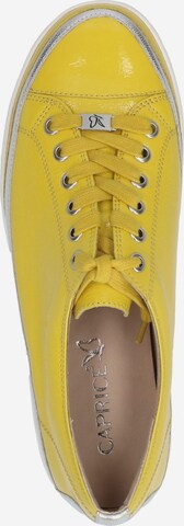 CAPRICE Sneaker in Gelb
