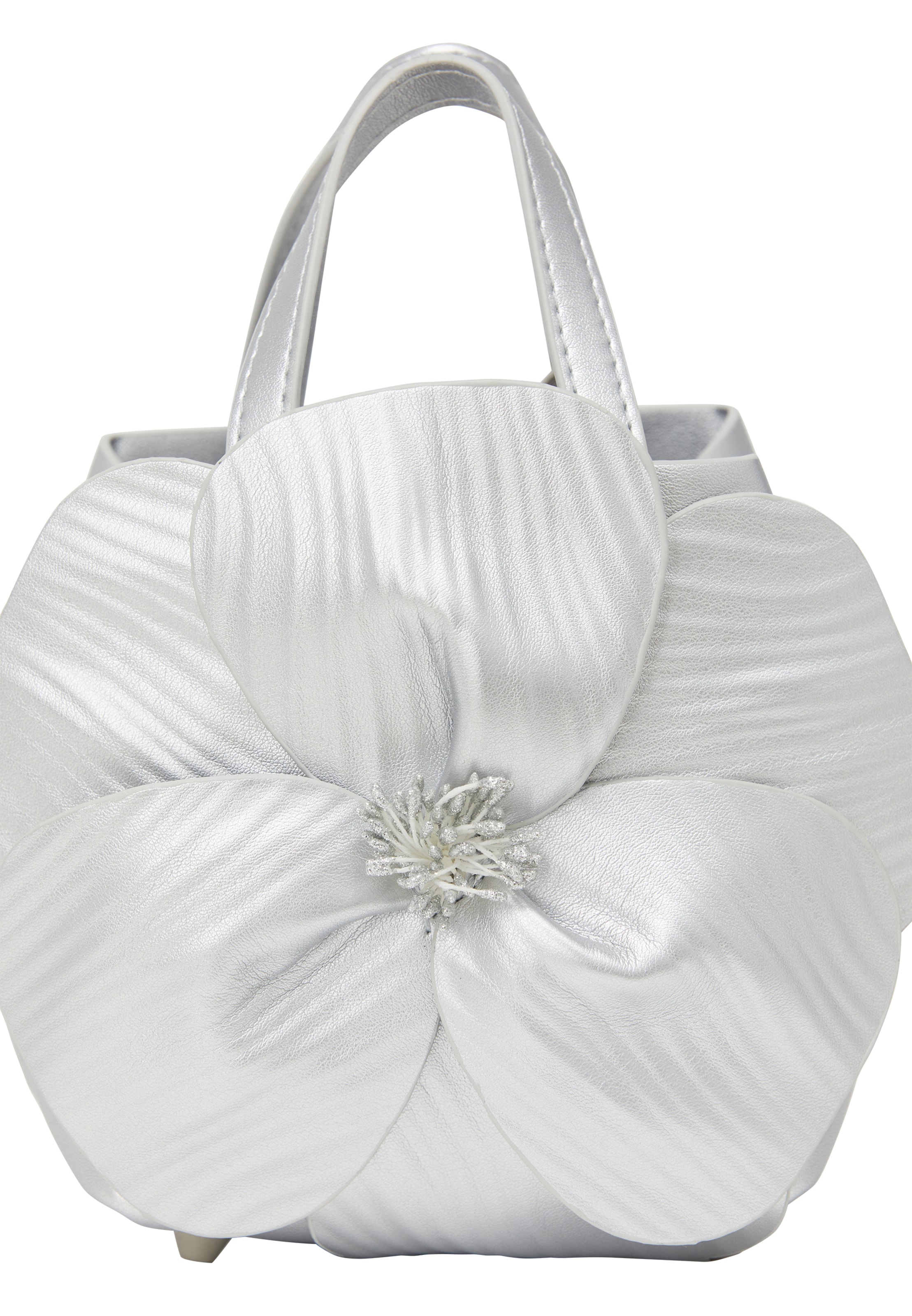 faina Pisemska torbica | srebrna barva