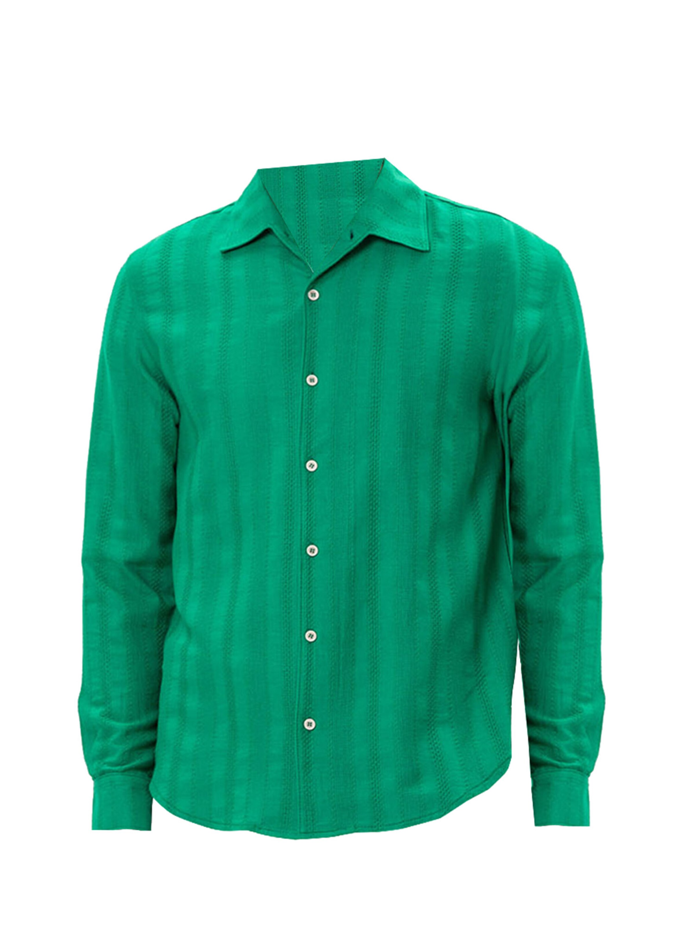 Antioch Regular fit Overhemd in Groen: voorkant