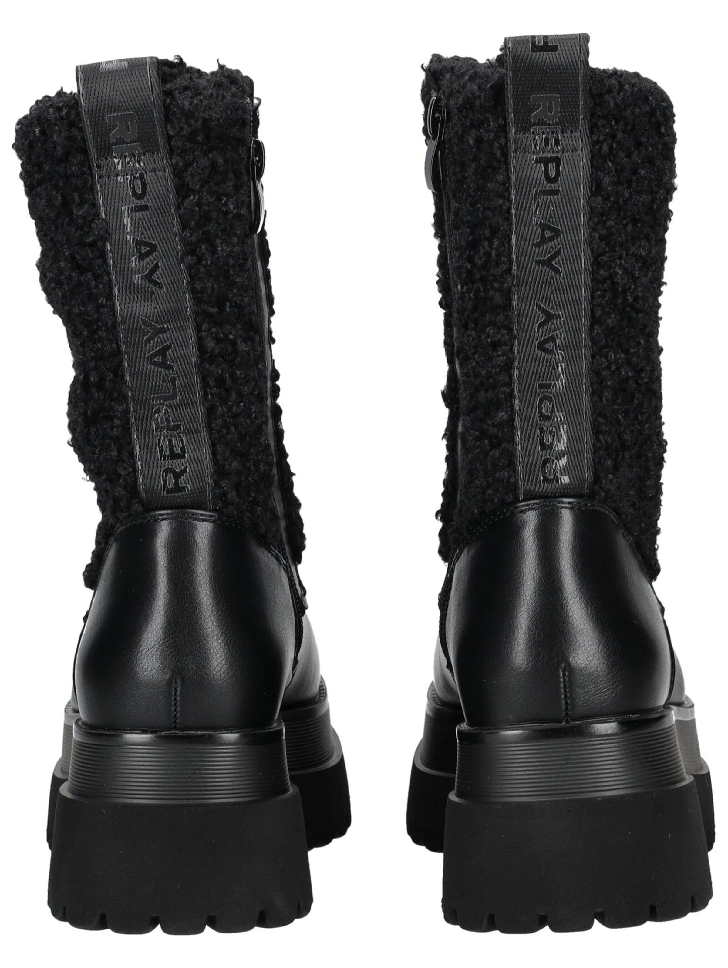 REPLAY Veterlaarzen in Zwart