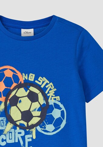 T-Shirt s.Oliver en bleu