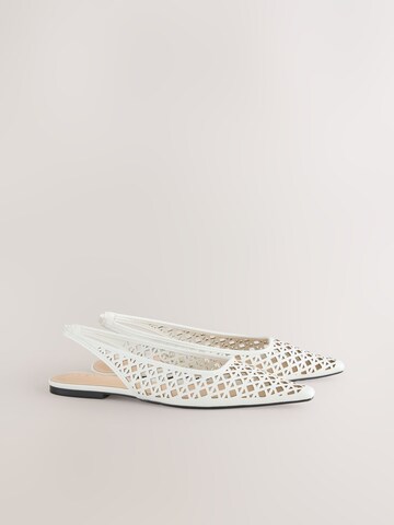 Ballerina 'Forever Comfort' di Next in bianco