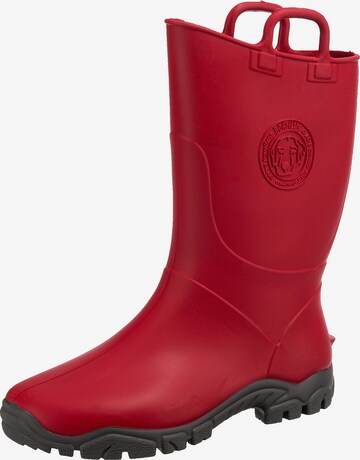 BOATILUS Rubber Boots in Red: front