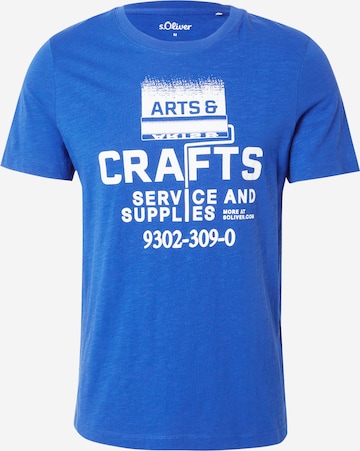 s.Oliver T-Shirt in Blau: Vorderseite