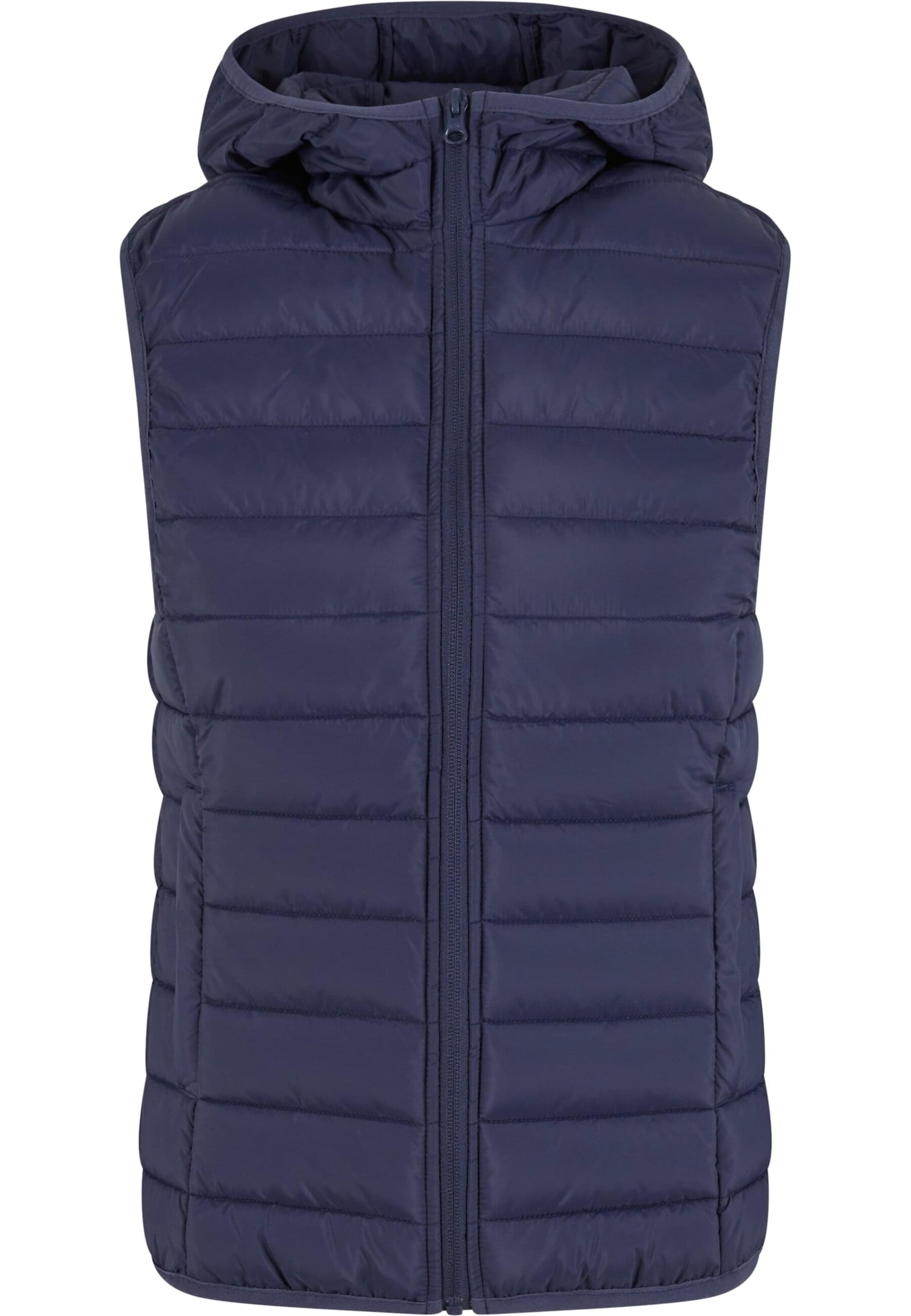 Urban Classics Vest in Blue: front