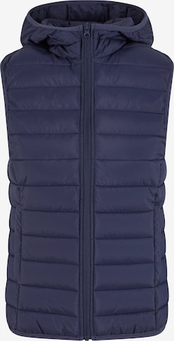 Gilet di Urban Classics in blu: frontale
